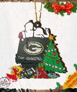 Green Bay Packers Snoopy NFL Sport Ornament Custom Name