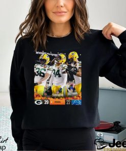 Green Bay Packers Wins 45 10 Detroit Lions 2023 NFL Thanksgivings Final Score Shirt