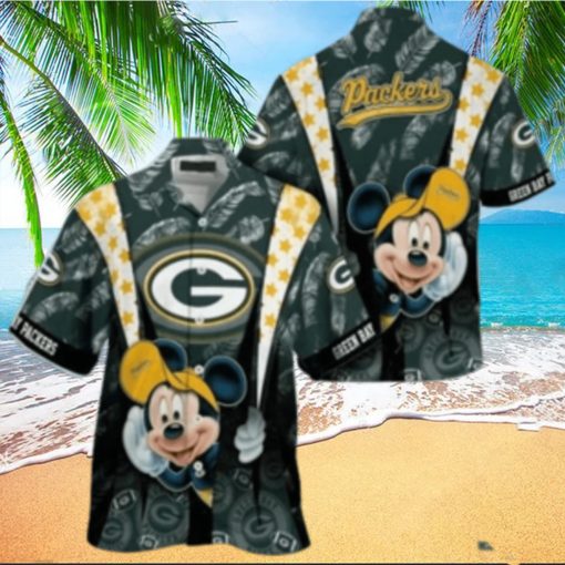 Green Bay Packers nfl mickey mouse Hawaiian Shirt custom for fan