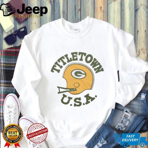 Green Bay Titletown USA Helmet shirt