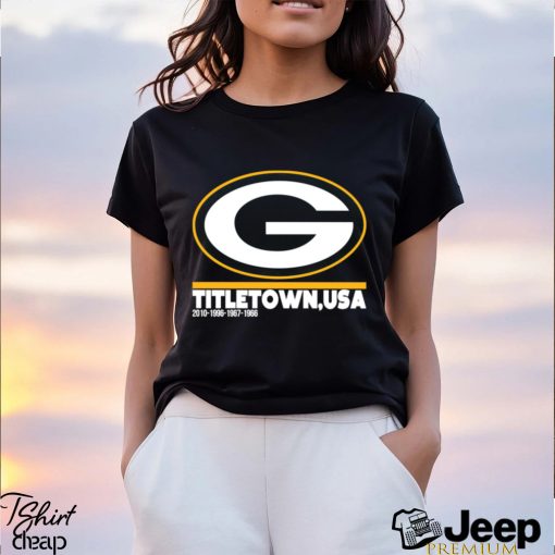 Green Bay packers titletown USA logo shirt