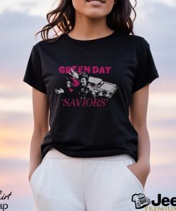 Green Day Saviors T Shirt Vintage The 2024 Tour Rock Band 90S Sweatshirt Unisex