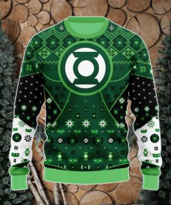 Green Lantern Ugly Christmas 3D Sweater Christmas Gift For Men And Women