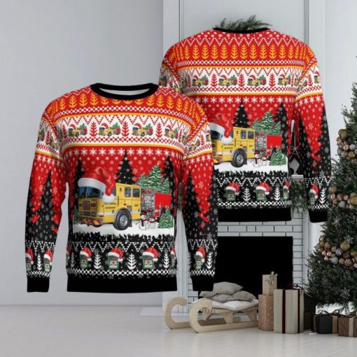 Greensburg Hose Co. 1 Christmas Aop Ugly Sweater 3D Gift For Men, Women