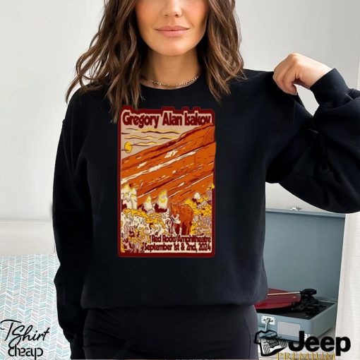 Gregory alan isakov red rocks event 2024 shirt