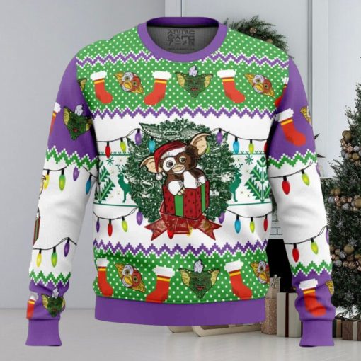 Gremlins Purple Ugly Christmas Sweater