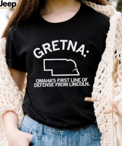 Gretina Omaha’s first line of defense from Lincoln shirt