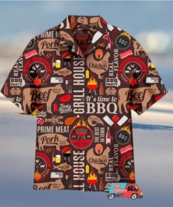 Grill And Barbecue National BBQ Day Hawaiian Shirt