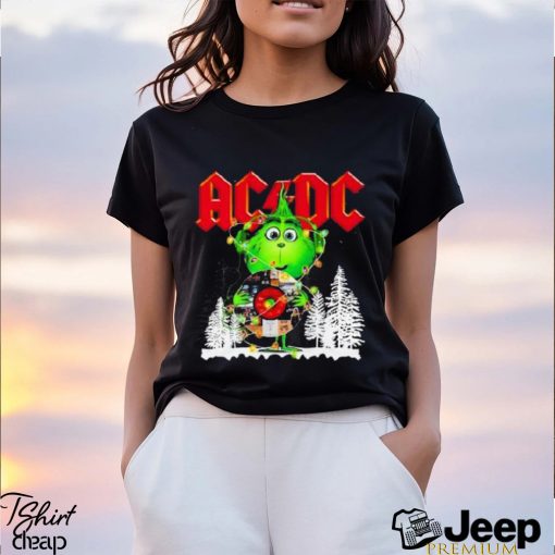 Grinch Acdc 2023 Merry Christmas Shirt