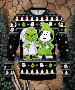 Grinch And Snoopy Ugly Christmas Sweater Amazing Gift Men And Women Christmas Gift