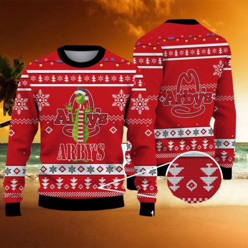 Grinch Arby’s Cute Ugly Christmas Sweater For Men And Women Holiday Gift