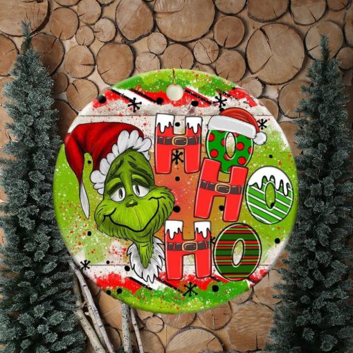 Grinch Christmas Ornament