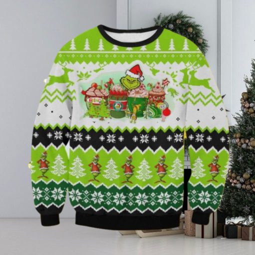 Grinch Coffee Christmas Ugly Sweater Gift For Men And Women