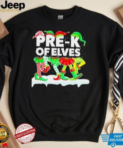 Grinch Elf Squad Pre K Of Elves Christmas Sweater Shirt