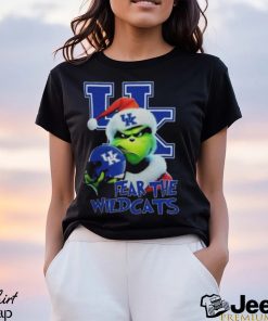 Grinch Fear The Christmas Kentucky Wildcats Football Grinchmas T Shirt