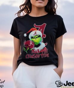 Grinch Fear The Crimson Tide Football Grinchmas T Shirt