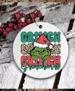 Grinch Green Face Grinchmas Ornament Grinch Christmas Decorations