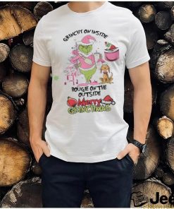 Grinch Grinchy On Inside Bougie On The Outside Merry Grinchmas Christmas Shirt