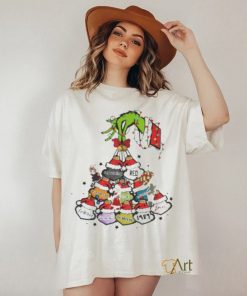 Grinch Hand Taylor Version Light Christmas T shirt