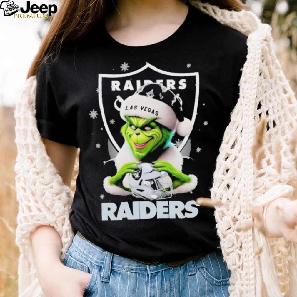 Official Santa Grinch Love Las Vegas Raiders Christmas Shirt, hoodie,  sweater and long sleeve