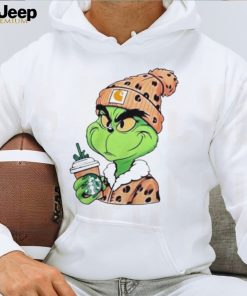 Grinch Leopard Drink Starbuck Coffee Shirt