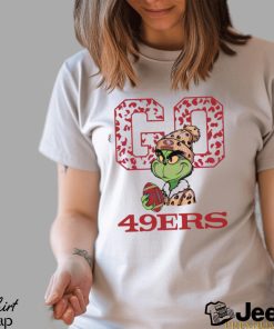 Grinch Leopard Go 49ers Football Shirt