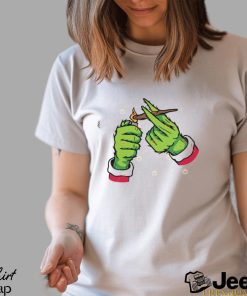 Grinch Lighting Cannabis Shirt