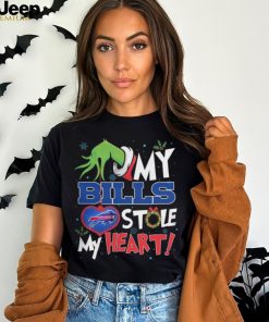 Grinch My Buffalo Bills Stole My Heart Football T Shirt