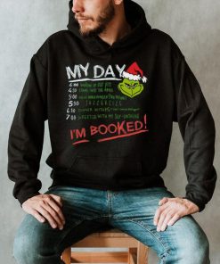 Grinch My Day Im Booked Printed Shirt