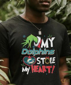 Grinch My Heart Miami Football Shirt