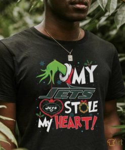 Grinch My Heart New York Football Shirt