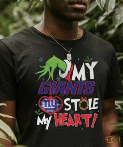 Grinch My Heart New York Football T Shirt