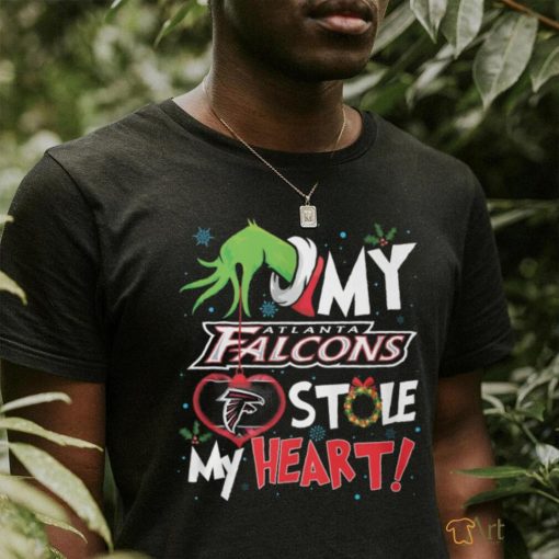 Grinch My heart Atlanta Football Shirt