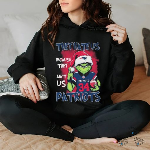 Grinch Rex Burkhead Christmas They Hate Us Because Ain’t Us New England Patriots Shirt