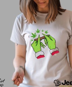 Grinch Rolling Cannabis Shirt