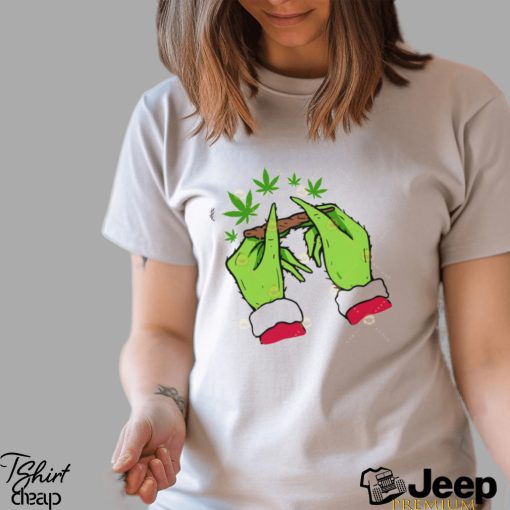 Grinch Rolling Cannabis Shirt