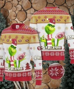 Grinch San Francisco 49Ers New Design Ugly Christmas Sweaters