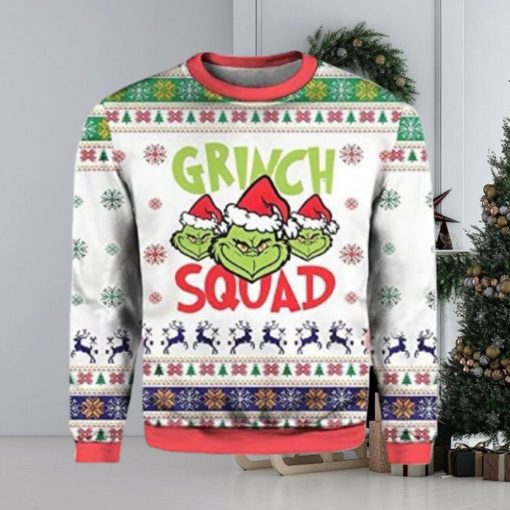 Grinch Squad Ugly Christmas Sweater