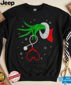 Grinch Stethoscope Nurse Christmas, Grinch Nurse Shirt