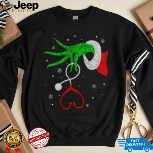 Grinch Stethoscope Nurse Christmas, Grinch Nurse Shirt