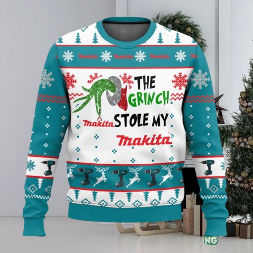 Grinch Stole My Makita 3D Ugly Christmas Sweater Men And Women Christmas Gift