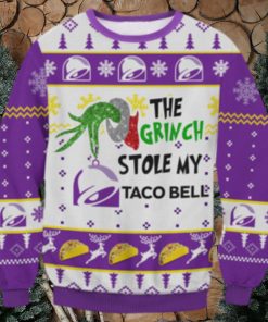 Grinch Stole Taco Bell Ugly Sweater