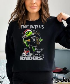 Official Santa Grinch Love Las Vegas Raiders Christmas Shirt, hoodie,  sweater and long sleeve