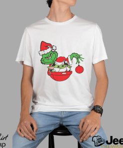 Grinch With Baby Yoda Christmas T Shirt