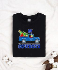 Grinch driving truck Dallas Cowboys Christmas shirt