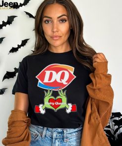 Grinch santa love Dairy Queen logo christmas shirt