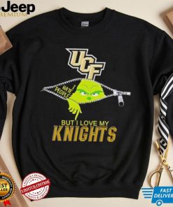 Grinch zipper I hate people but I love my UCF Knights shirt