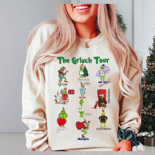 Grinchmas Eras Tour Sweatshirt, The Grinch Tour Tour Christmas Sweater