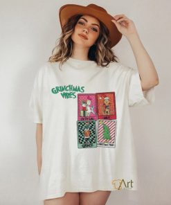 Grinchmas Vibes Grinch Cindy Lou Who And Max shirt