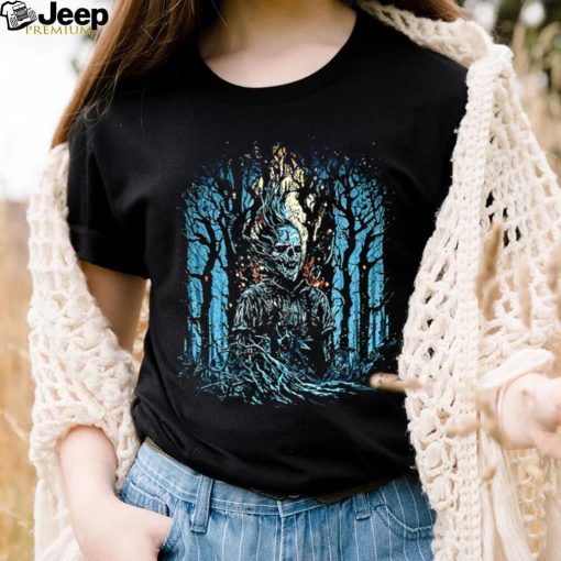 Grindcore in the dark forest art shirt